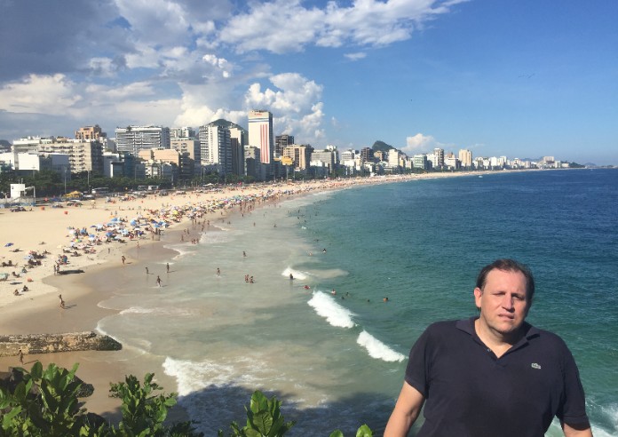 Mauro on Rio beach